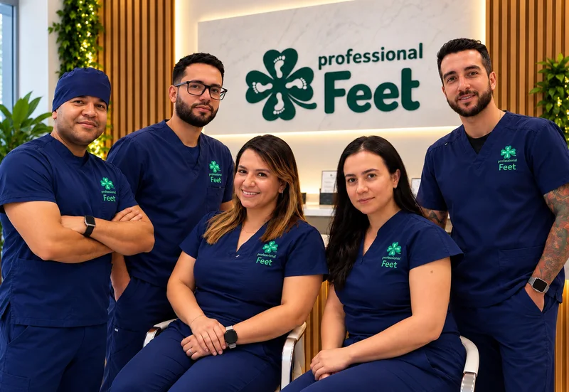 Equipo de especialistas en el cuidado de los pies de Professional Feet, sucursal El Carmen en Panamá