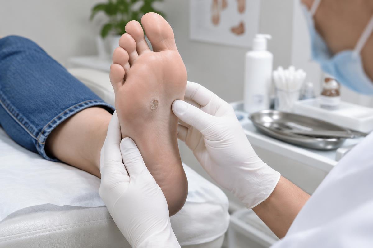 Verrugas Plantares (Ojo de Pescado) en Panamá — tratamiento podológico en Professional Feet